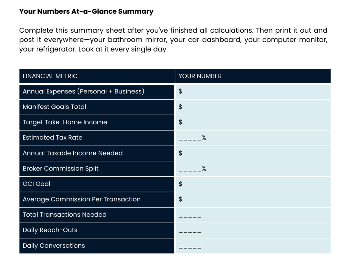 Daily Reach-Out & Conversation Targets