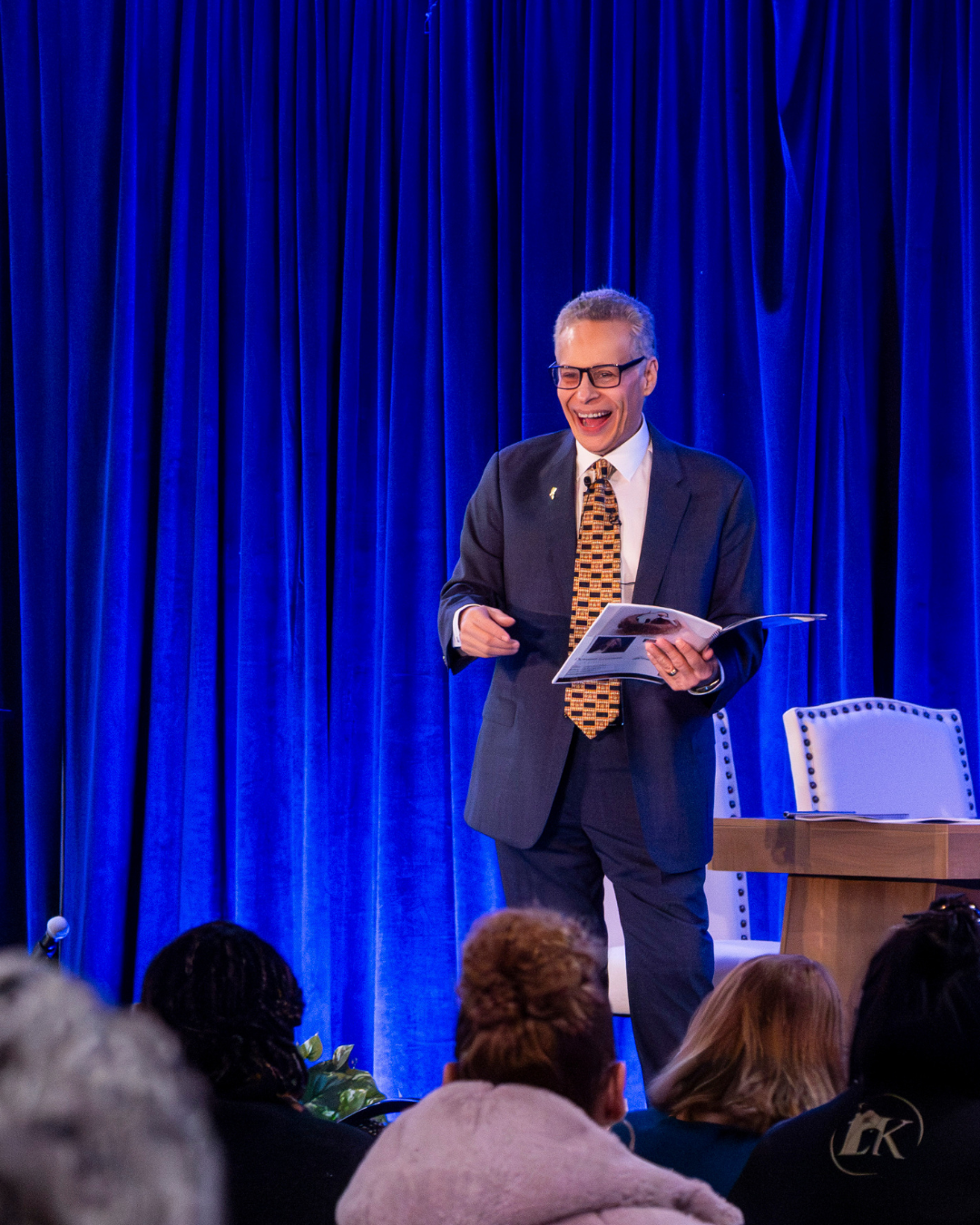 Darryl Davis speaking to a full room of REALTORS